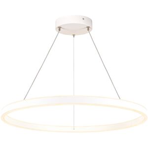 SLV ONE 80, suspension intérieure, up/down, blanc, LED, 34W, 3000/4000K, interrupteur CCT - Lampes pendulaires