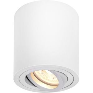 SLV TRILEDO, plafonnier intérieur, simple, rond, blanc, GU10/LED GU10 51mm, 10W max - Lampes murales et de plafond