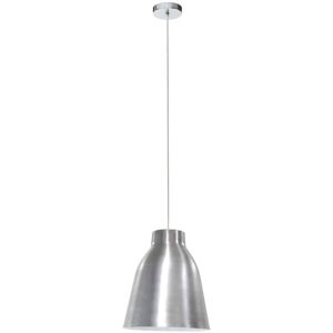 Miliboo Suspension design en métal acier gris chromé D40 cm COROLA L - Publicité