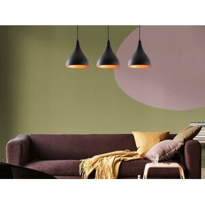 Mobistoxx Suspension BERCHEM 3 lampes noir