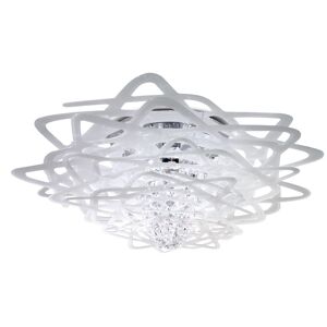 SLAMP lampe au plafond plafonnier AURORA (Blanc - Cristalflex®)
