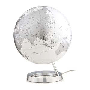 ATMOSPHERE lampe de bureau mappemonde LIGHT & COLOUR BRIGHT (Chrome - PMMA)