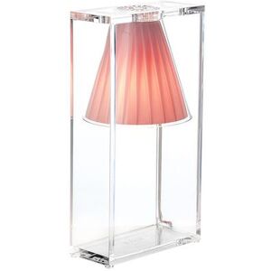 KARTELL lampe de table LIGHT-AIR (Rose - Technopolymère thermoplastique transparent et tissu) - Publicité