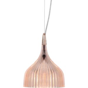 KARTELL lampe à suspension È (Rose - Polycarbonate 2.0 à partir de matière première renouvelable)