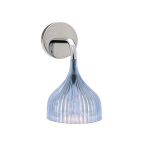 KARTELL lampe murale applique È (Bleu - Polycarbonate 2.0 à partir de matière première renouvelable)