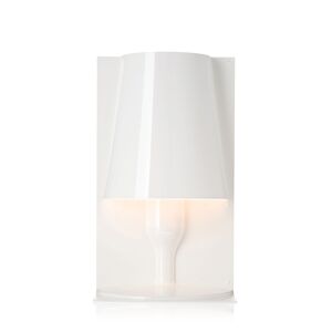 KARTELL lampe de table TAKE (Blanc brillant - Polycarbonate 2.0 a partir de matiere premiere renouvelable)