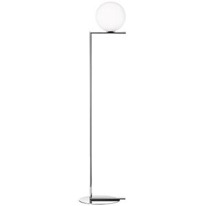 FLOS lampadaire IC F1 (Acier chromé - Verre soufflé et métal) - Publicité