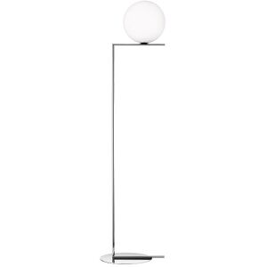 FLOS lampadaire IC F2 (Acier chromé - Verre soufflé et métal) - Publicité