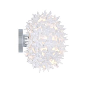 KARTELL lampe murale applique BLOOM NEW (Blanc Ø 28 cm - Technopolymère thermoplastique coloré dans la masse) - Publicité