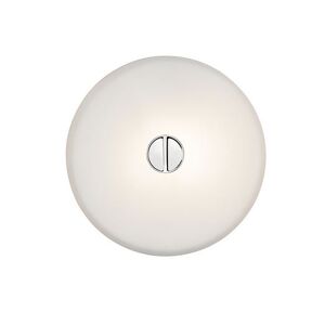 FLOS lampe murale applique MINI BUTTON (Blanc - Verre)