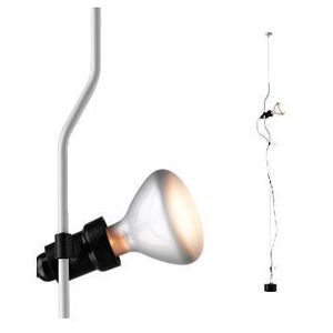 FLOS lampe a suspension PARENTESI (Blanc - acier / Élastomere)
