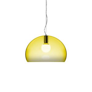 KARTELL lampe à suspension SMALL FL/Y fly (Jaune - PMMA transparent) - Publicité