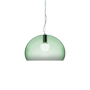 KARTELL lampe à suspension SMALL FL/Y fly (Vert sauge - PMMA transparent) - Publicité