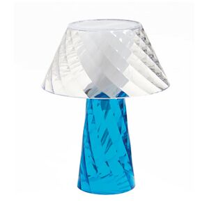 EMPORIUM lampe de table TATA à LED (Bleu - Acrylique)