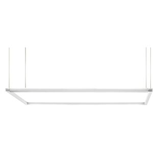 NEMO lampe à suspension SPIGOLO HORIZONTAL (Blanc - Aluminium, polycarbonate, ABS)