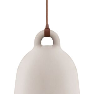 Normann Copenhagen à suspension BELL LARGE (Sable - Aluminium et corde en tissu)