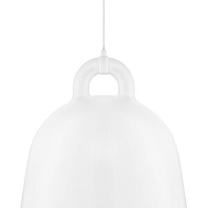 Normann Copenhagen à suspension BELL LARGE (Blanc - Aluminium et corde en tissu)