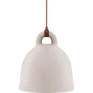 Normann Copenhagen a suspension BELL MEDIUM (Sable - Aluminium et corde en tissu)