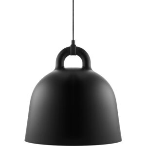 Normann Copenhagen a suspension BELL MEDIUM (Noir - Aluminium et corde en tissu)