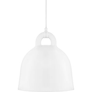 Normann Copenhagen à suspension BELL SMALL (Blanc - Aluminium et corde en tissu)