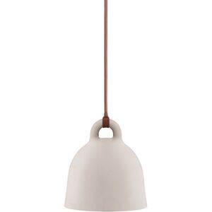 Normann Copenhagen a suspension BELL X-SMALL (Sable - Aluminium et corde en tissu)