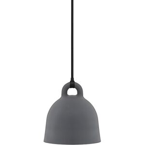 Normann Copenhagen à suspension BELL X-SMALL (Gris - Aluminium et corde en tissu)