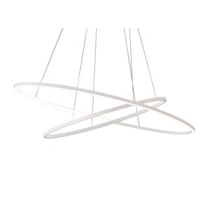 NEMO lampe à suspension ELLISSE DOUBLE (Blanc, 3000K - Aluminium) - Publicité