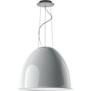 ARTEMIDE lampe a suspension NUR GLOSS (Gloss blanc - Aluminium, polycarbonate, verre)