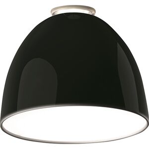 ARTEMIDE lampe au plafond plafonnier NUR MINI GLOSS LED (LED integre, gloss noir - Aluminium, polycarbonate)