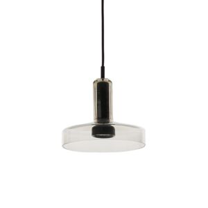ARTEMIDE lampe à suspension STABLIGHT "C" (diffuseur marron, structure noire - Verre soufflé, aluminium) - Publicité