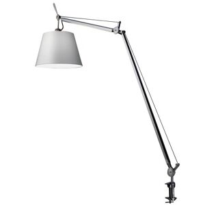 ARTEMIDE lampe de table TOLOMEO MEGA avec crampon (Ø 32 cm ON/OFF - Diffuseur en satin et soie) - Publicité