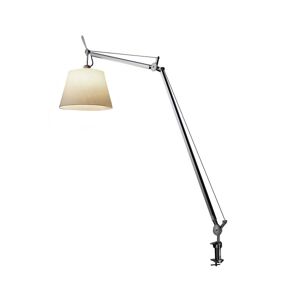 ARTEMIDE lampe de table TOLOMEO MEGA LED avec crampon (Ø 32 cm variateur sur tête - Diffuseur en parchemin) - Publicité