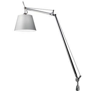 ARTEMIDE lampe de table TOLOMEO MEGA LED avec support de bureau fixe (Ø 32 cm variateur sur tete - Diffuseur en satin et soie)