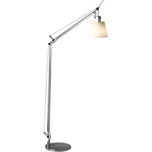 ARTEMIDE lampadaire TOLOMEO BASCULANTE READING (Diffuseur en parchemin Ø 18 cm - Aluminium, acier) - Publicité