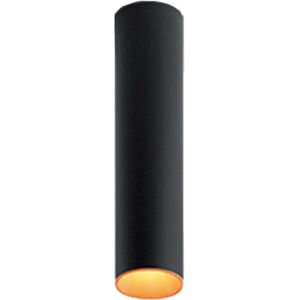 ARTEMIDE lampe au plafond plafonnier TAGORA PLAFOND 80 avec faisceau lumineux 36° (noir/orange, 4000K, pas dimmable - Aluminium)