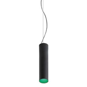 ARTEMIDE lampe à suspension TAGORA SUSPENSION 80 avec faisceau lumineux 44° (noir/vert, 4000K, dimmable - Aluminium) - Publicité