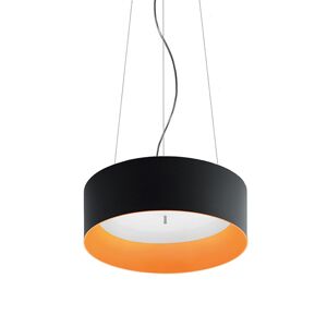 ARTEMIDE lampe à suspension TAGORA SUSPENSION 570 avec faisceau lumineux XF EMISSION DIRECTE (noir/orange, 4000K, dimmable - Aluminium) - Publicité