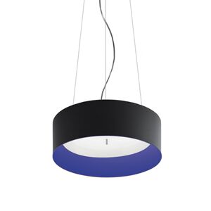 ARTEMIDE lampe a suspension TAGORA SUSPENSION 570 avec faisceau lumineux XF EMISSION DIRECTE + INDIRECTE (noir/bleu, 4000K, dimmable - [...]