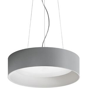 ARTEMIDE lampe au plafond plafonnier TAGORA SUSPENSION 970 avec faisceau lumineux XF EMISSION DIRECTE (gris/blanc, 3000K, dimmable - Aluminium)