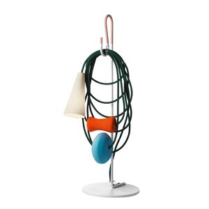 FOSCARINI lampe de table FILO (Teodora - Porcellaine, verre soufflé et métal verni)