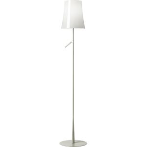 FOSCARINI lampadaire BIRDIE ON/OFF (Blanc - polycarbonate, acier et metal verniciati)