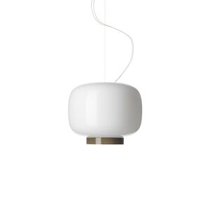 FOSCARINI lampe à suspension CHOUCHIN REVERSE à LED 3 (Blanc / Gris - Peint verre soufflé) - Publicité