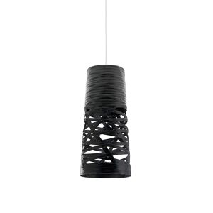 FOSCARINI lampe à suspension TRESS MINI (Noir - fibre de verre, métal chromé) - Publicité