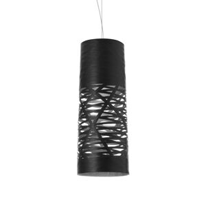 FOSCARINI lampe à suspension TRESS PETITE (Noir - fibre de verre, métal chromé) - Publicité