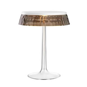 FLOS lampe de table BON JOUR (blanc opaque avec couronne fumé - PMMA)