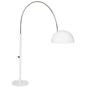 OLUCE lampadaire Coupe 3320R (Blanc - Aluminium et metal chrome)