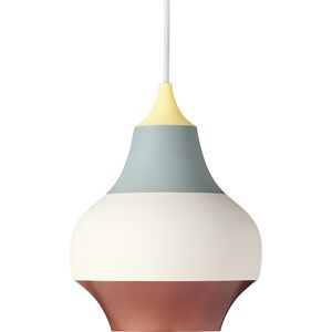 LOUIS POULSEN lampe a suspension CIRQUE (Ø 22 cm / Top jaune - Aluminium)