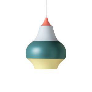 LOUIS POULSEN lampe a suspension CIRQUE (Ø 38 cm / Top rouge - Aluminium)