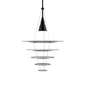 LOUIS POULSEN lampe a suspension ENIGMA (Ø 545 mm - Aluminium verni noir)
