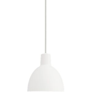 LOUIS POULSEN lampe a suspension TOLDBOD Ø 12 cm (Blanc - Allumino)